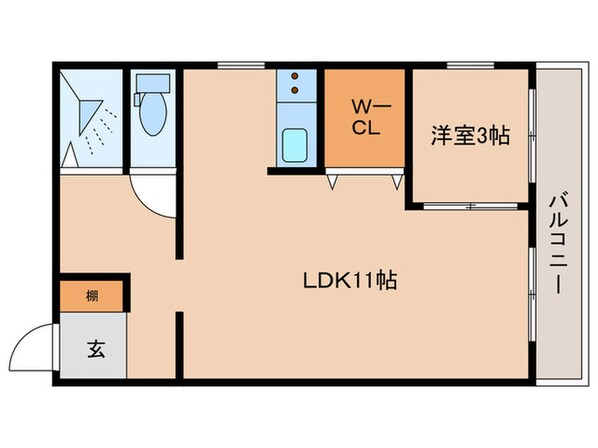 ダイアパレス大曽根（602）の物件間取画像